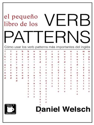 cover image of El Pequeño Libro de los Verb Patterns